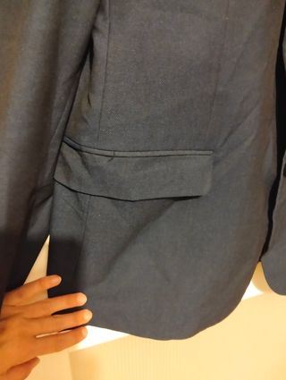 Traje Americana y Pantalón Gris