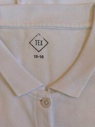 Polo manga larga. Talla 15-16 años. Marca Tex.