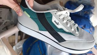 Puma Future Rider Verde/Blanco Talla 42