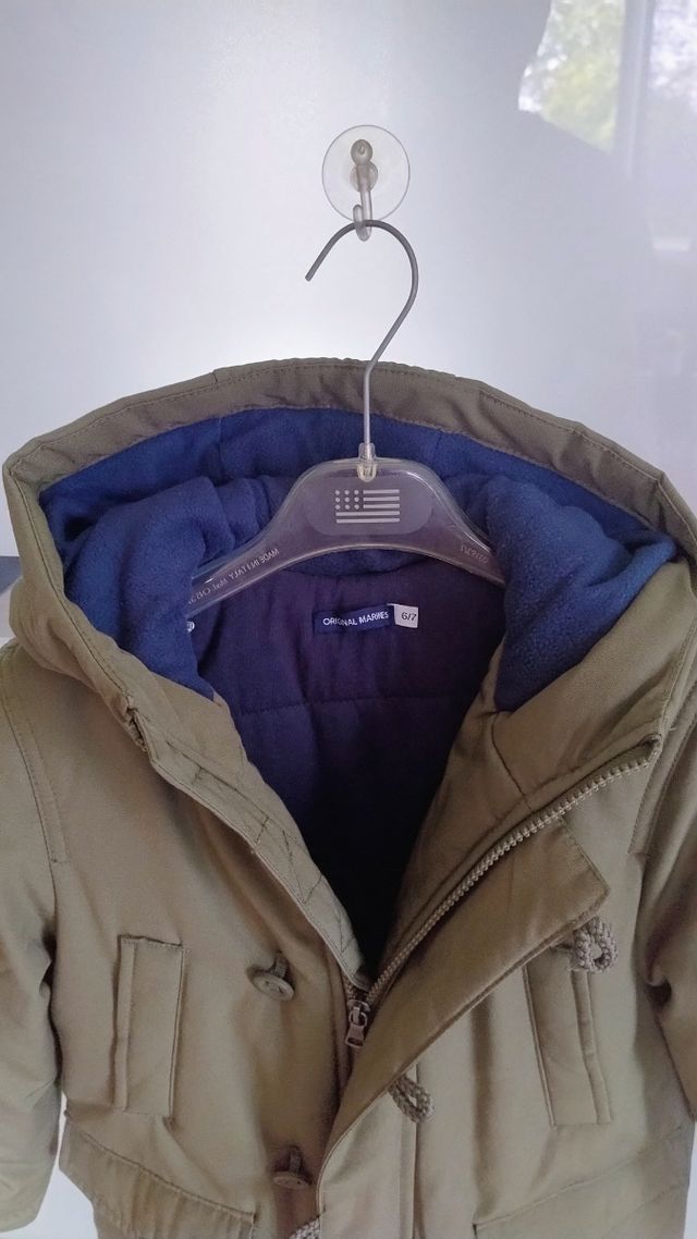 Original Marines Giubbino Verde Taglia 6 Anni