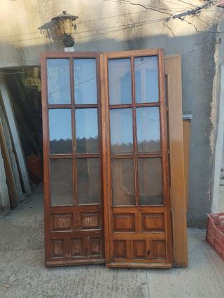 Balconeras Climalit Pino 120x200