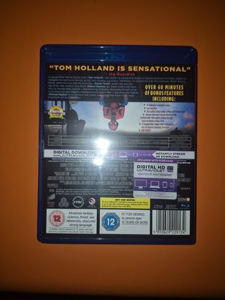 Spider-Man Homecoming Blu-ray