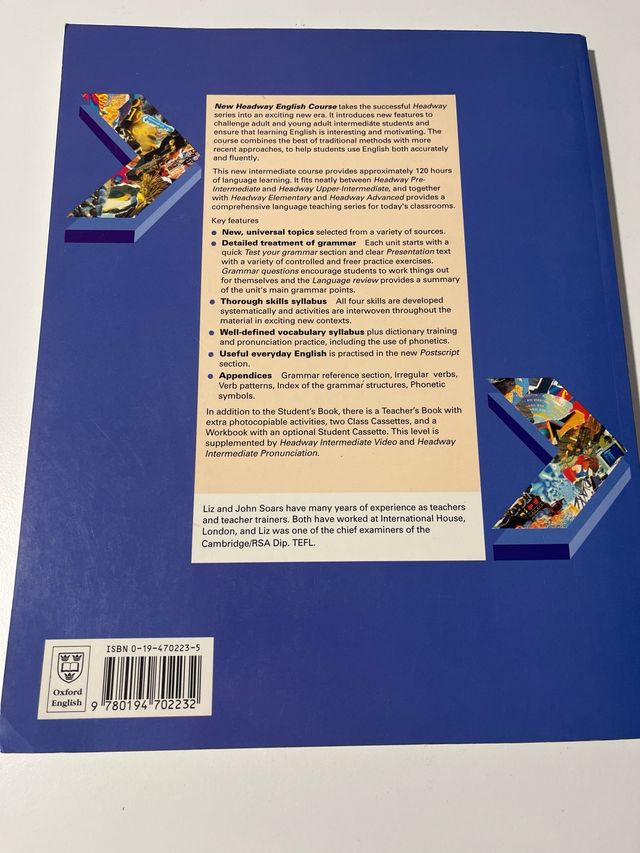 Student’s book New Headway Oxford University