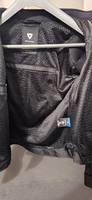 Chaqueta Moto hombre Revit Eclipse 2 Negra talla S