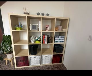 Estantería Kallax Ikea Beige