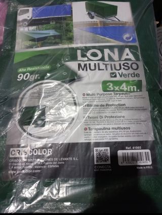 Lona Multiuso 3x4m Nueva