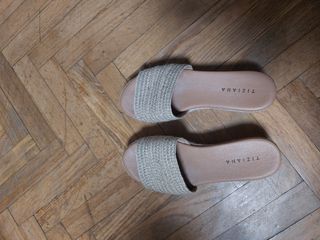 Zapatillas esparto plataforma Tiziana beige