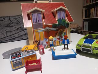 Casa y Coche Playmobil