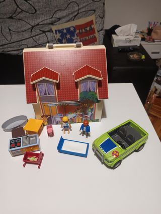 Casa y Coche Playmobil