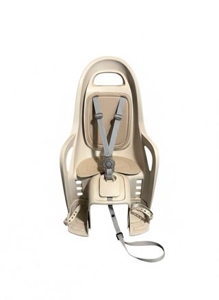 Silla bici niño beige
