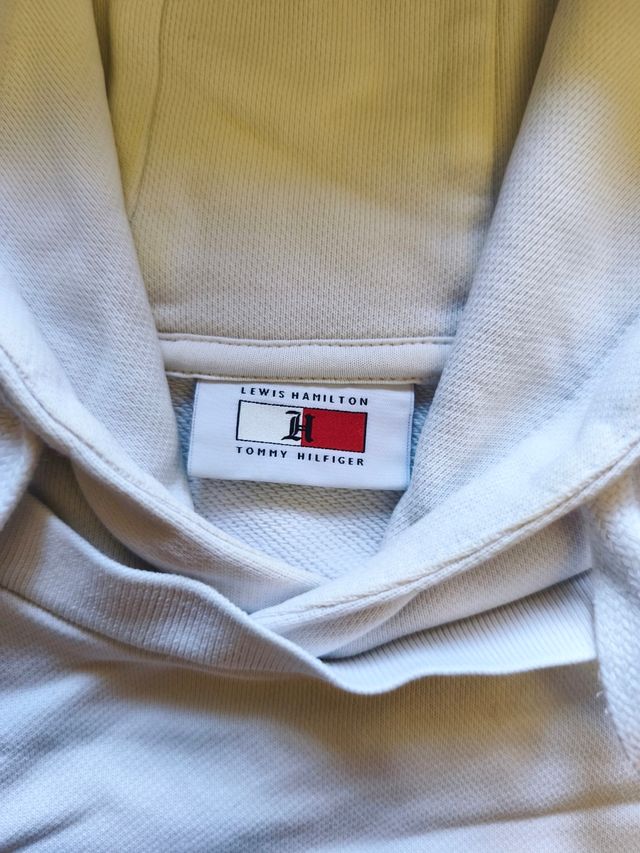 Felpa Tommy Hilfiger X Lewis Hamilton autentica