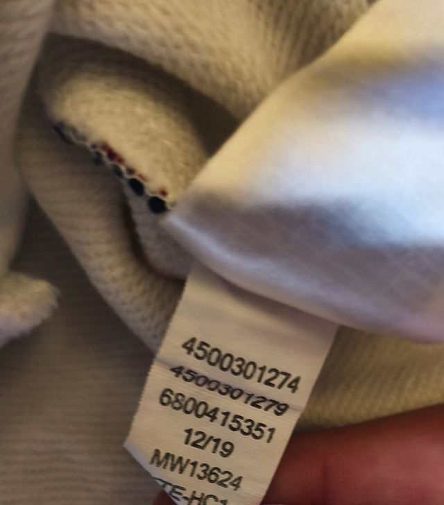 Felpa Tommy Hilfiger X Lewis Hamilton autentica