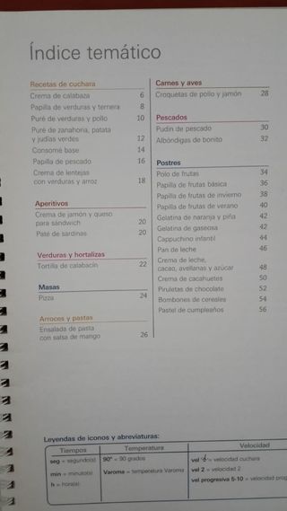 THERMOMIX Alimentación infantil