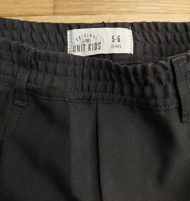 Pantalón gris uniforme escolar 5-6 años