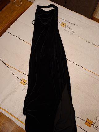 Vestido de fiesta largo negro