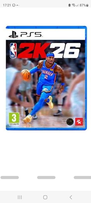 Juego PS5 NBA 2K26