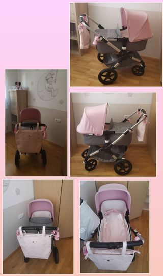 Bugaboo Fox 3 Silla + Capazo
con 2 capotas