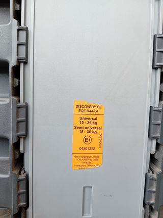 Silla coche Britax Römer Grupo 2/3
