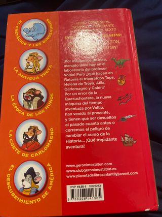 Viaje en el tiempo 6 Geronimo Stilton