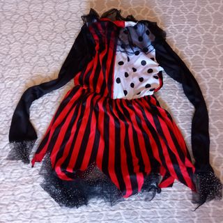 Disfraz Payasa Rayas Partilandia Talla S