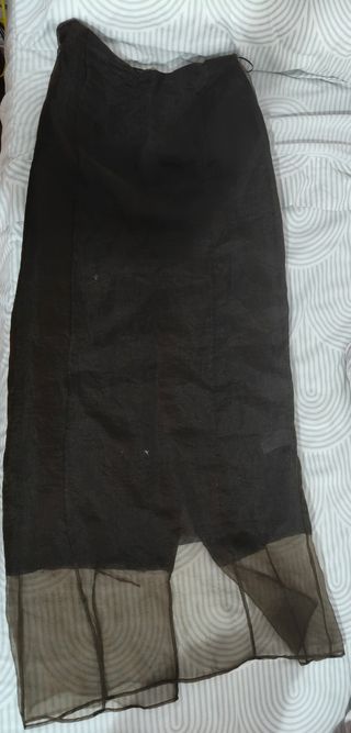 Vestido Zara Verde Oscuro Largo Talla XS