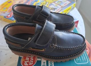 Mocasines unisex negros