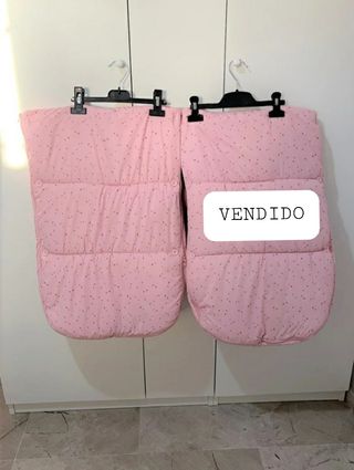 Saco universal para silla de paseo rosa