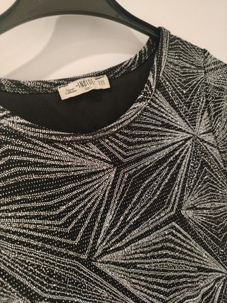 Body fiesta estampado plateado Inside Talla S