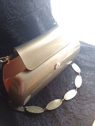 Villanueva Carey Bolso bombonera vintage Clunch