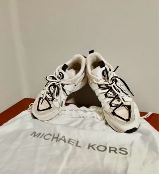 OFERTA!!!! Zapatos Michael Kors Hero Beige/Blanco
