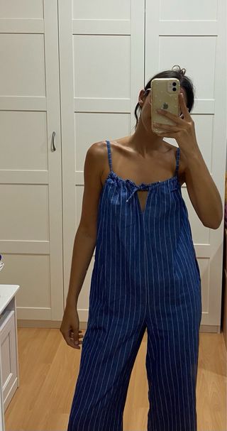 Peto / mono vaquero Zara