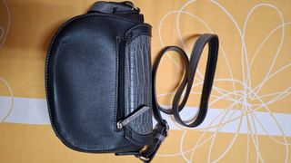 Bolso bandolera gris imitación piel nuevo