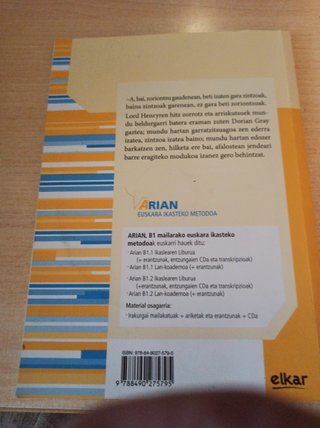 Dorian Grayren erretratua(+CD audioa): Arian B1.