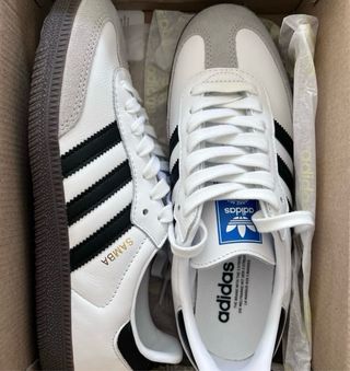 Adidas Samba Blancas y Negras