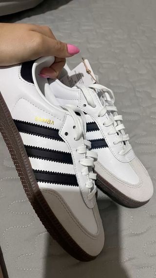 Adidas Samba Blancas y Negras