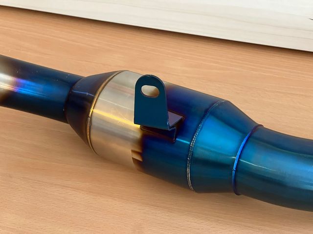 Línea Escape para Yamaha MT09 Azul