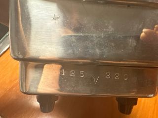 Esterilizador Eléctrico Metálico Vintage 125/220V