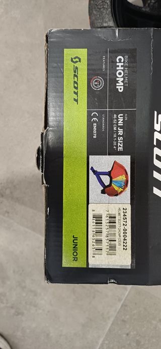 Casco Scott Niño Talla S Azul Monstruos