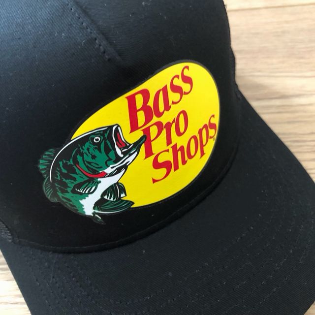 Berretto da camionista nero Bass Pro Shops