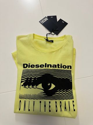 Camiseta Diesel Talla S Amarilla
