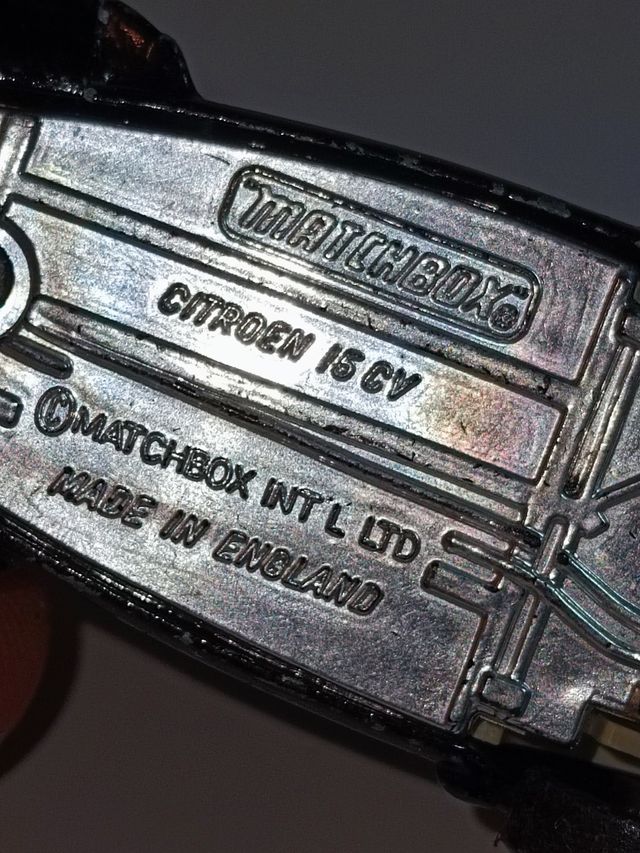 CITROEN 15 CV MATCHBOX 1/64