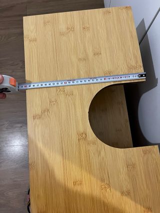 Mueble de baño bambú y madera
