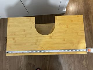 Mueble de baño bambú y madera