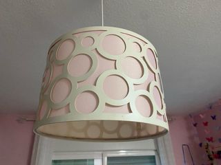 Lámpara infantil Minnie Mouse rosa