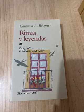 Libro Rimas y leyendas