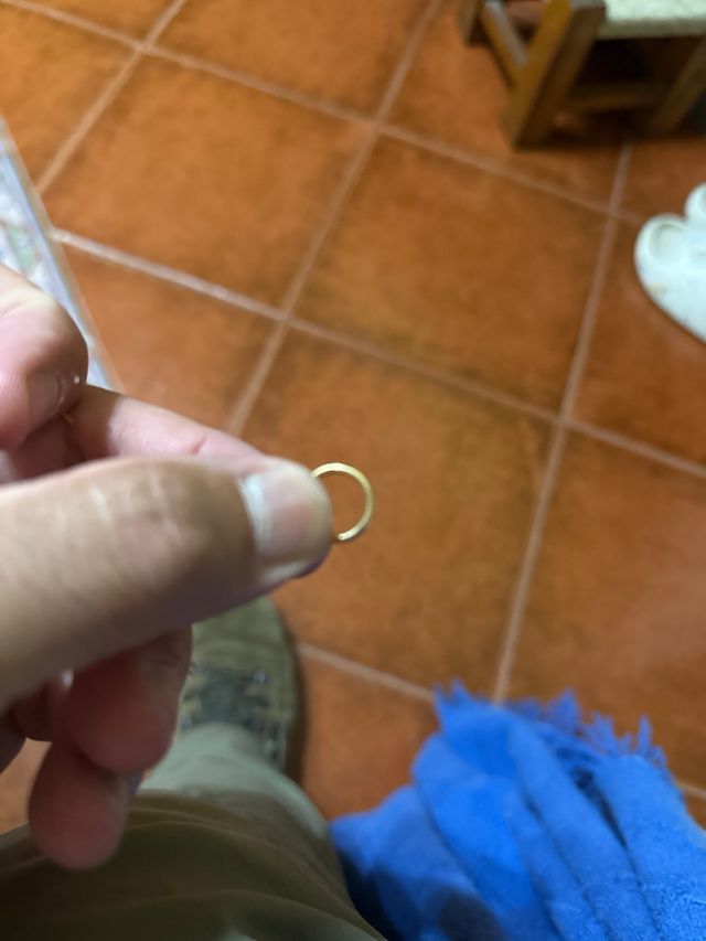 Argolla de oro