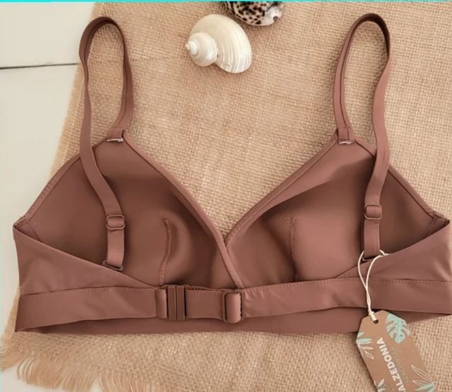 Bikini Calzedonia marrón ,parte superior