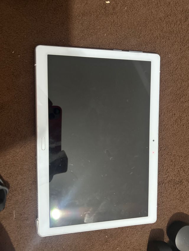 Tablet Blanca no se aprende la pantalla