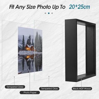 Pack 3 Marcos Fotos Flotantes 20x25 cm