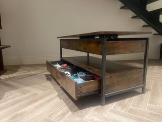 Mesa de centro estilo industrial